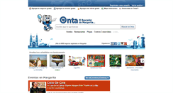 Desktop Screenshot of onta.com.ve